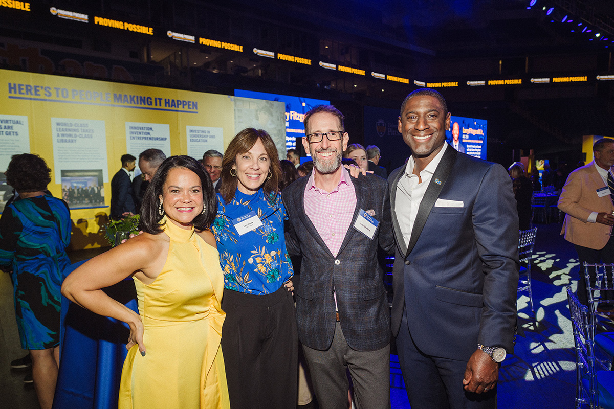 Guests attend the campaign launch event.